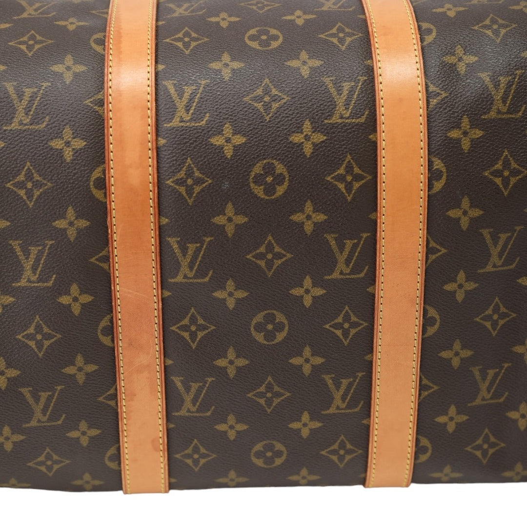 LOUIS VUITTON Boston Duffel bag M41426 Monogram canvas Brown Keepall 50 Monogram Travel bag unisex(Unisex) Used Authentic