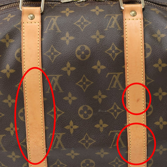 LOUIS VUITTON Boston Duffel bag M41426 Monogram canvas Brown Keepall 50 Monogram Travel bag unisex(Unisex) Used Authentic