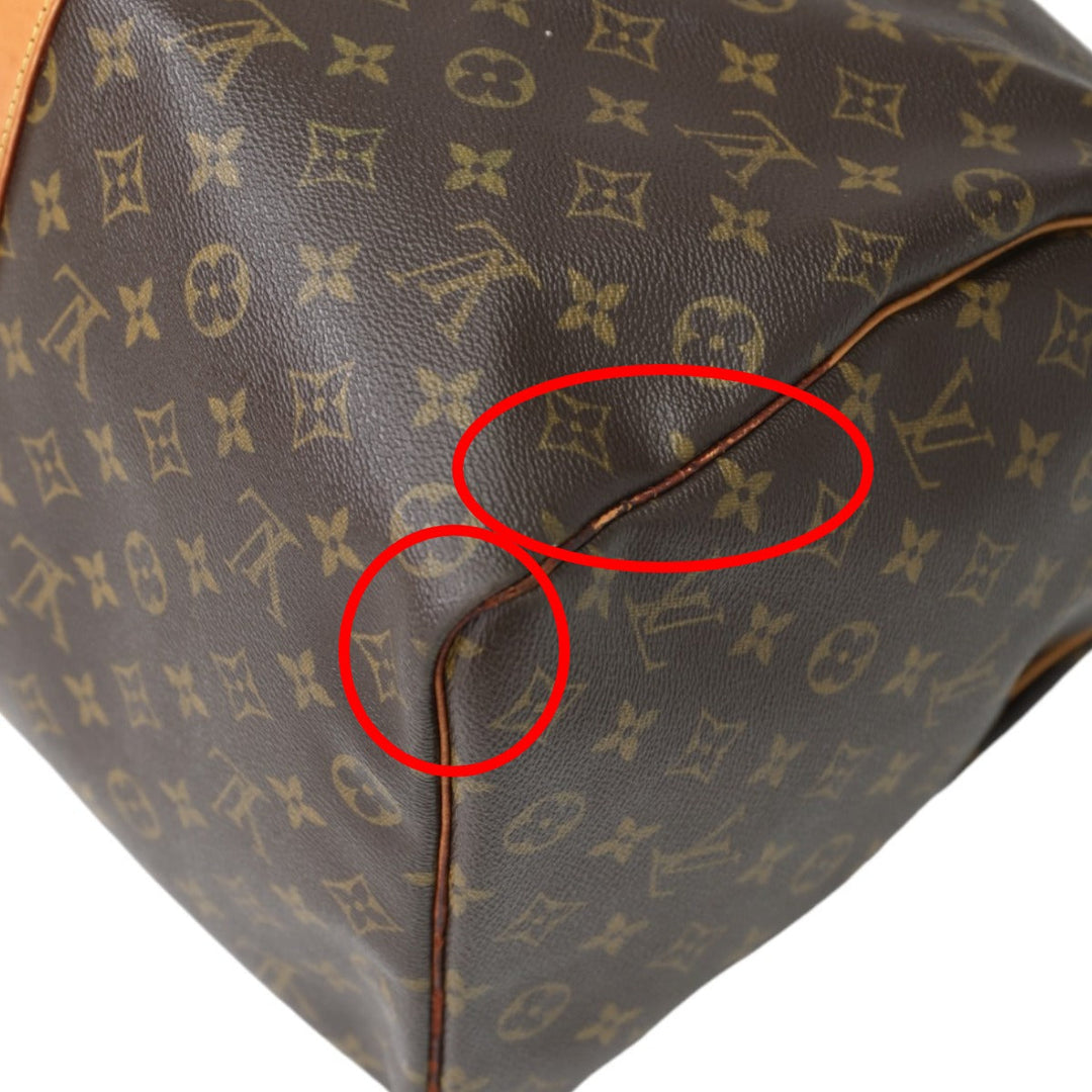 LOUIS VUITTON Boston Duffel bag M41426 Monogram canvas Brown Keepall 50 Monogram Travel bag unisex(Unisex) Used Authentic
