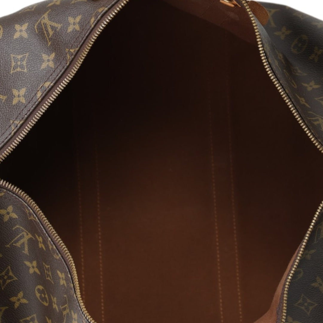 LOUIS VUITTON Boston Duffel bag M41426 Monogram canvas Brown Keepall 50 Monogram Travel bag unisex(Unisex) Used Authentic