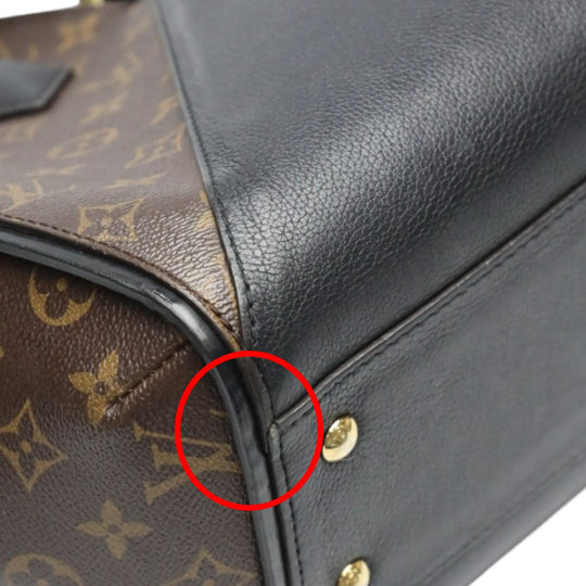 LOUIS VUITTON Tote Bag M40460 Monogram canvas Brown Tote Bag Monogram Kimono MM Women Used Authentic