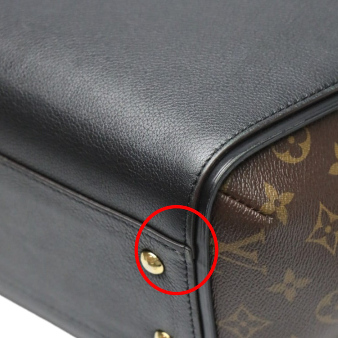 LOUIS VUITTON Tote Bag M40460 Monogram canvas Brown Tote Bag Monogram Kimono MM Women Used Authentic