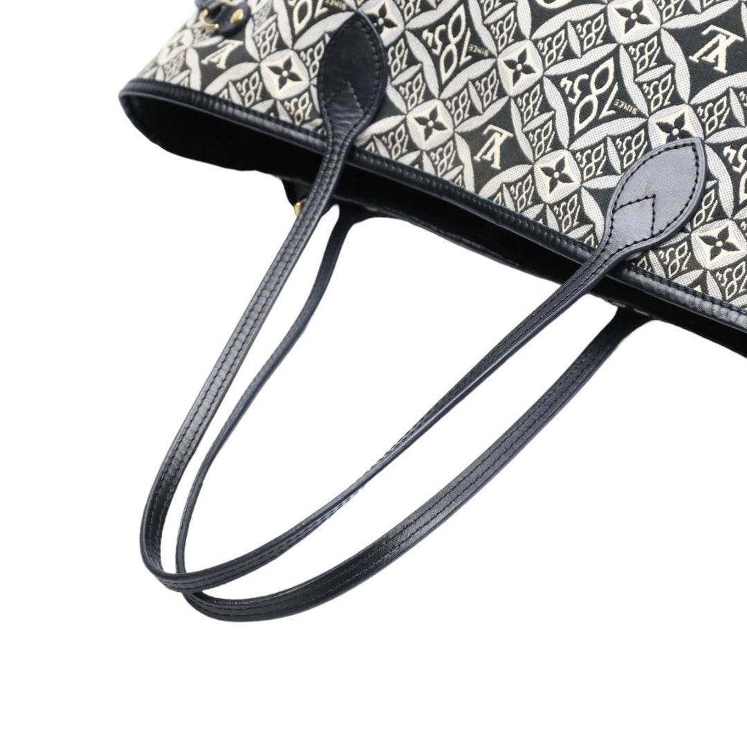 LOUIS VUITTON Tote Bag M57230 Monogram Chagard gray Tote Bag Monogram since 1854 Neverfull MM Women Used Authentic