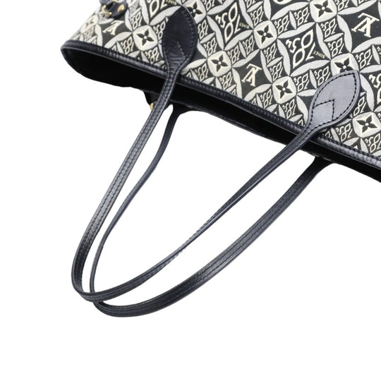 LOUIS VUITTON Tote Bag M57230 Monogram Chagard gray Tote Bag Monogram since 1854 Neverfull MM Women Used Authentic