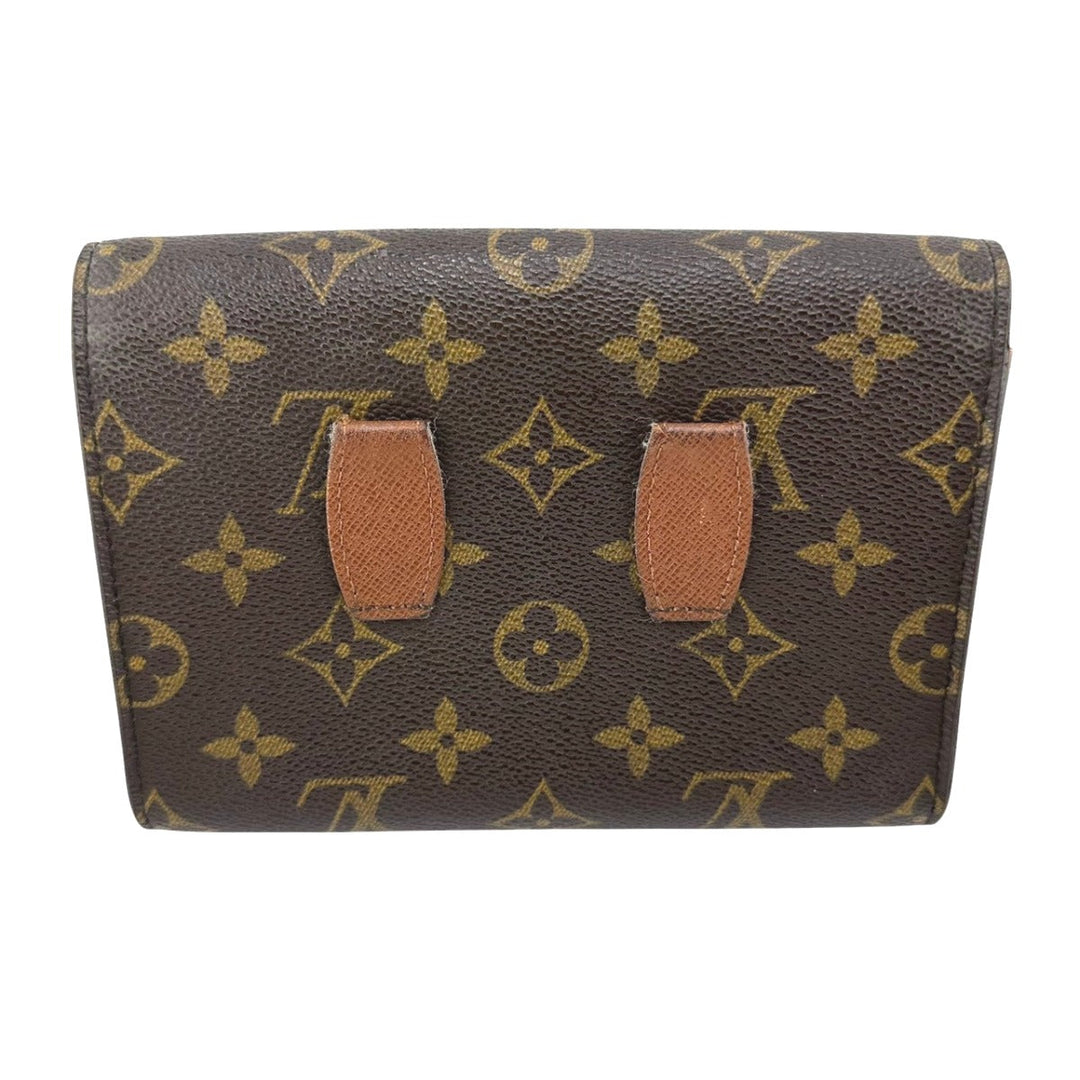 LOUIS VUITTON Waist bag M51975 Monogram canvas Brown Waist back Monogram Arche mens(Unisex) Used Authentic