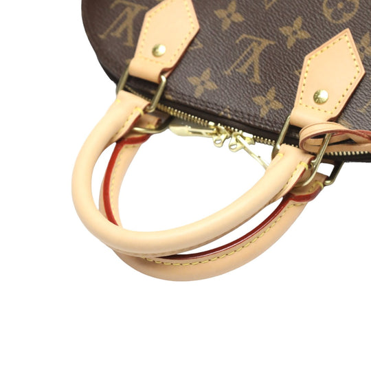 LOUIS VUITTON Handbag M53152 Monogram canvas Brown 2WAY Monogram Alma BB Women Used Authentic