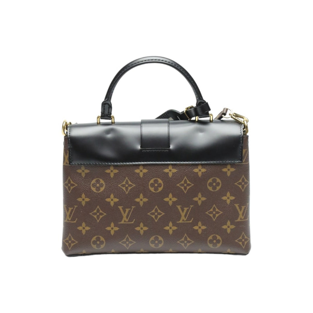 LOUIS VUITTON Shoulder Bag M43125 Monogram canvas Brown 2WAY handbag One-handle flap bag Women Used Authentic