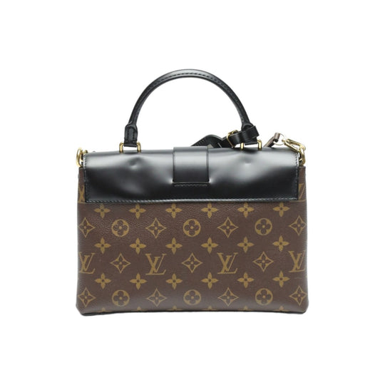 LOUIS VUITTON Shoulder Bag M43125 Monogram canvas Brown 2WAY handbag One-handle flap bag Women Used Authentic