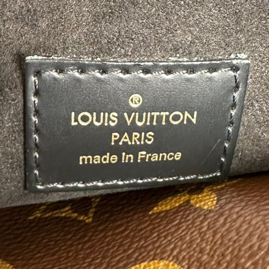 LOUIS VUITTON Shoulder Bag M43125 Monogram canvas Brown 2WAY handbag One-handle flap bag Women Used Authentic