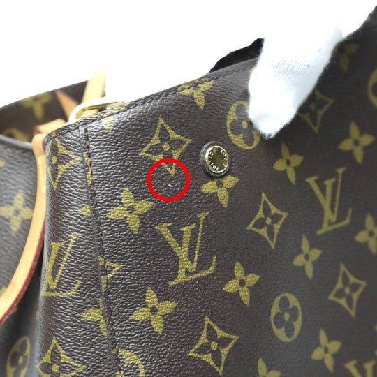 LOUIS VUITTON Shoulder Bag M41055 Monogram canvas Brown Handbag Monogram Montaigne BB Women Used Authentic