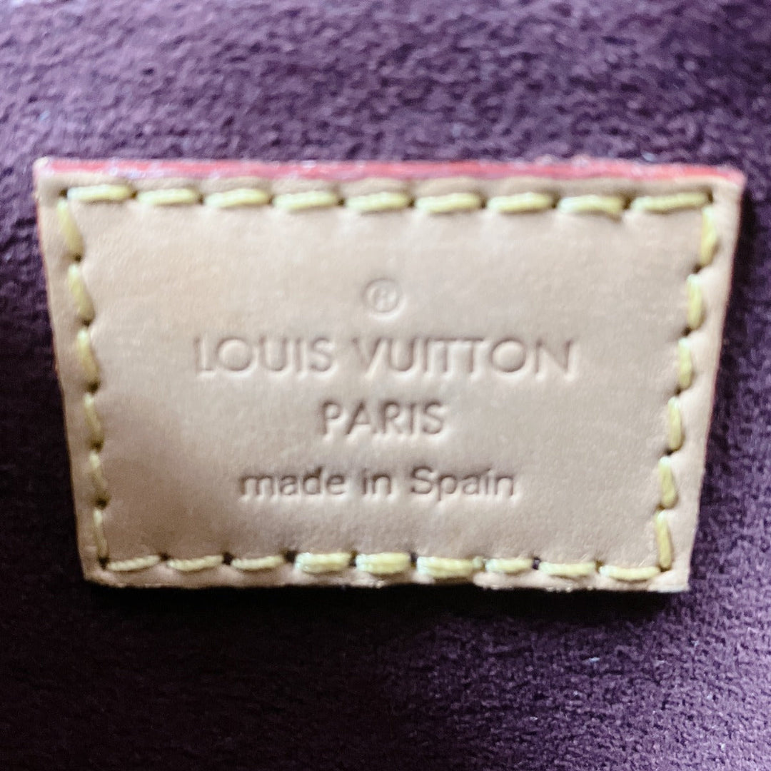LOUIS VUITTON Shoulder Bag M41055 Monogram canvas Brown Handbag Monogram Montaigne BB Women Used Authentic