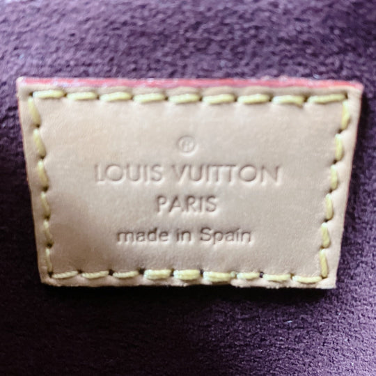 LOUIS VUITTON Shoulder Bag M41055 Monogram canvas Brown Handbag Monogram Montaigne BB Women Used Authentic