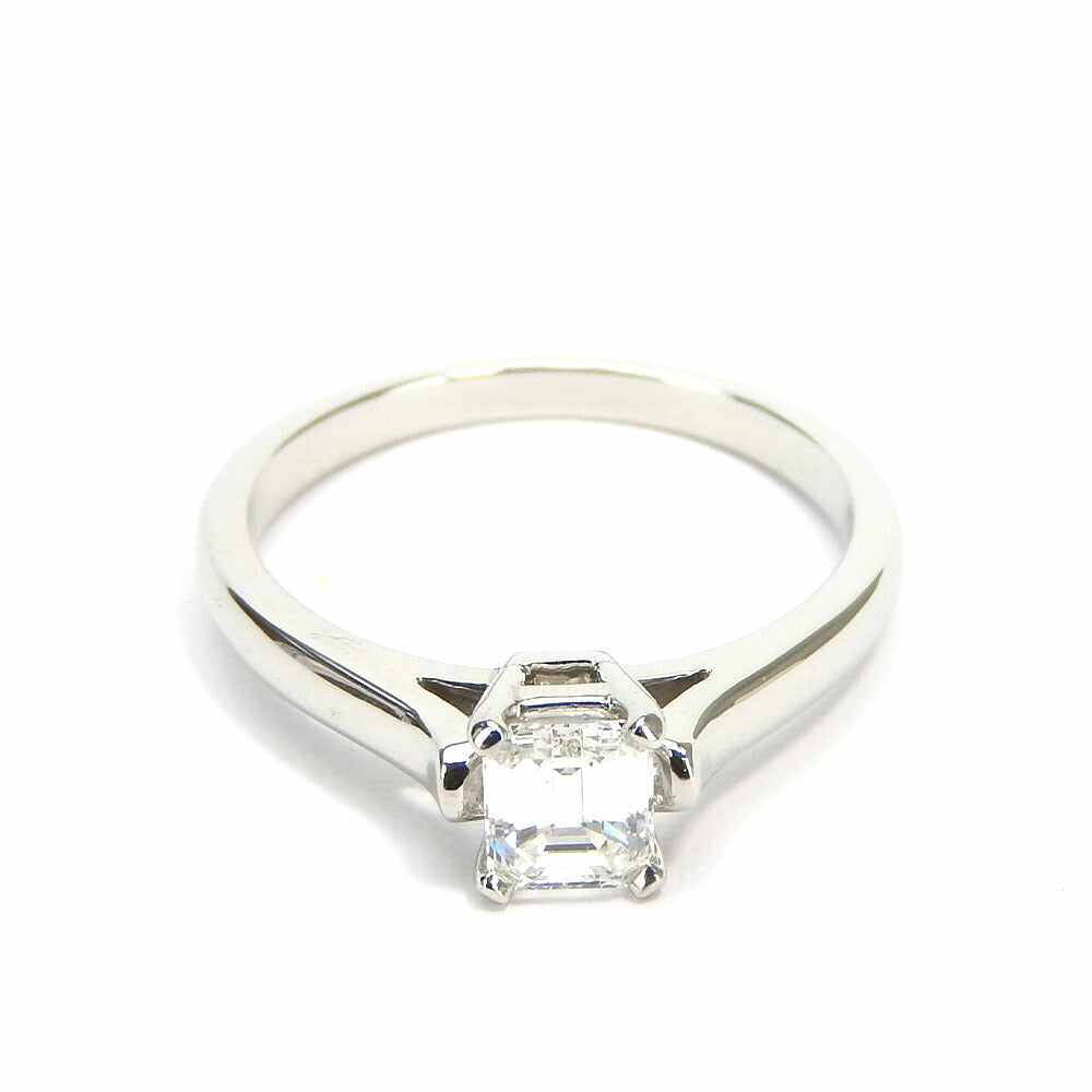 TIFFANY&Co. Ring Pt900Platinum Silver engagement Women Used Authentic