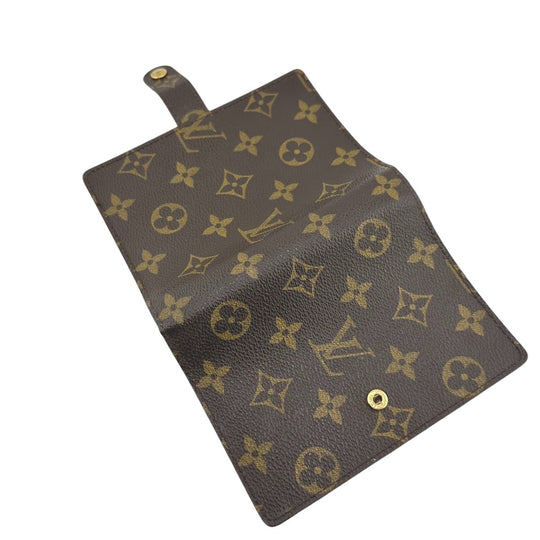 LOUIS VUITTON Notebook cover R20005 Monogram canvas Brown Notebook case Monogram Agenda PM Women(Unisex) Used Authentic