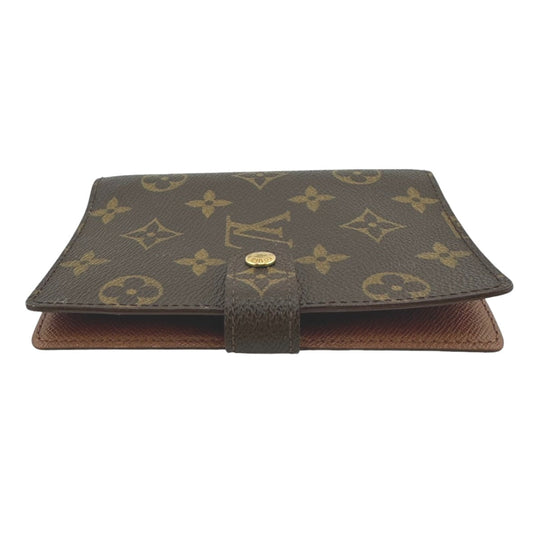 LOUIS VUITTON Notebook cover R20005 Monogram canvas Brown Notebook case Monogram Agenda PM Women(Unisex) Used Authentic
