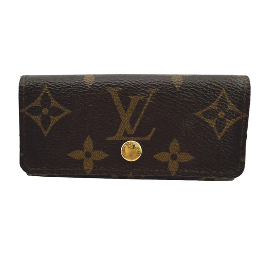 LOUIS VUITTON Key case Key holder  M62631 Monogram canvas Brown Multicles4 Monogram Key case for 4 Key holder unisex(Unisex) Used Authentic