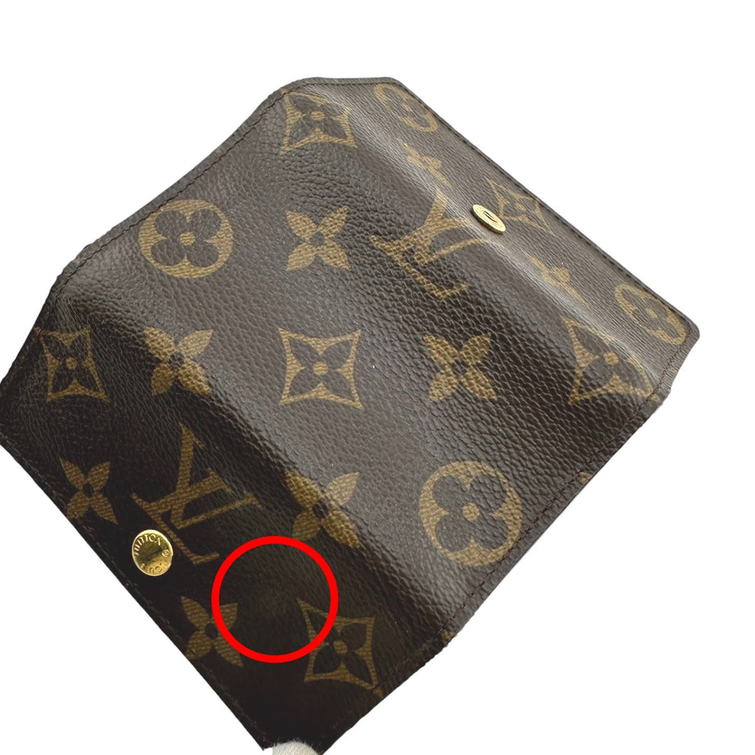 LOUIS VUITTON Key case Key holder  M62631 Monogram canvas Brown Multicles4 Monogram Key case for 4 Key holder unisex(Unisex) Used Authentic