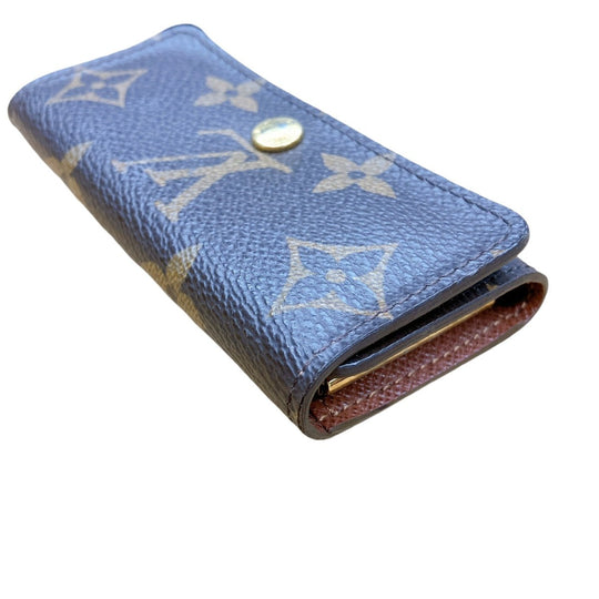 LOUIS VUITTON Key case Key holder  M62631 Monogram canvas Brown Multicles4 Monogram Key case for 4 Key holder unisex(Unisex) Used Authentic