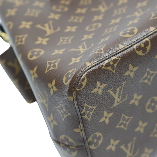 LOUIS VUITTON Shoulder Bag M44020 Monogram canvas Brown noir Shoulder Bag Monogram Neonoe Women Used Authentic