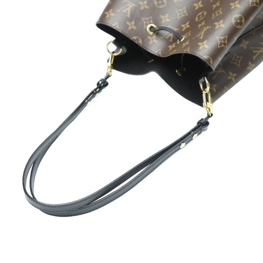 LOUIS VUITTON Shoulder Bag M44020 Monogram canvas Brown noir Shoulder Bag Monogram Neonoe Women Used Authentic