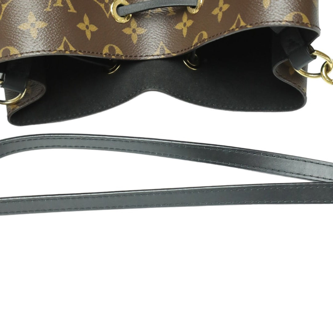 LOUIS VUITTON Shoulder Bag M44020 Monogram canvas Brown noir Shoulder Bag Monogram Neonoe Women Used Authentic