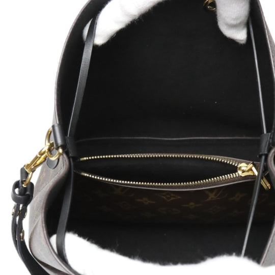 LOUIS VUITTON Shoulder Bag M44020 Monogram canvas Brown noir Shoulder Bag Monogram Neonoe Women Used Authentic