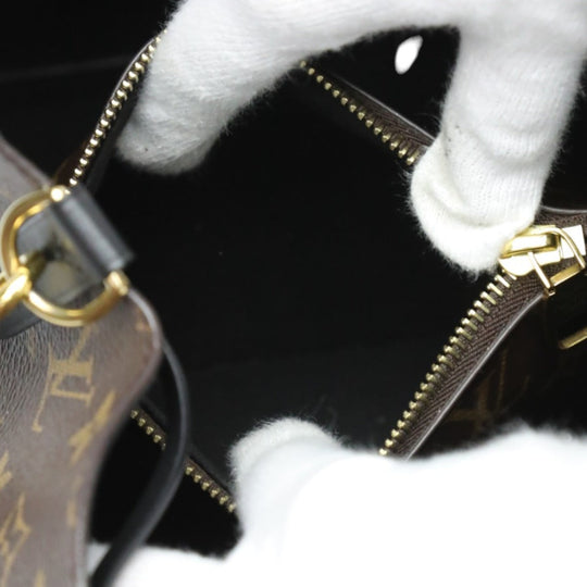 LOUIS VUITTON Shoulder Bag M44020 Monogram canvas Brown noir Shoulder Bag Monogram Neonoe Women Used Authentic