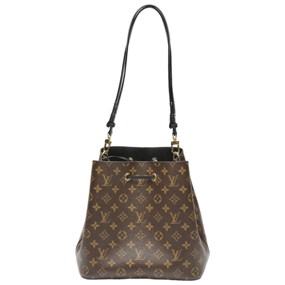 LOUIS VUITTON Shoulder Bag M44020 Monogram canvas Brown noir Shoulder Bag Monogram Neonoe Women Used Authentic