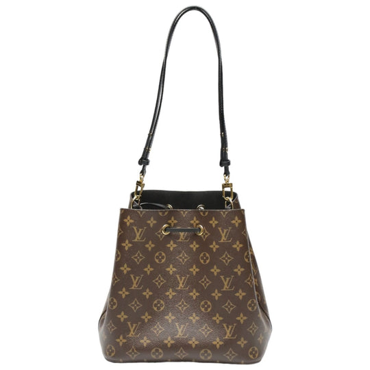 LOUIS VUITTON Shoulder Bag M44020 Monogram canvas Brown noir Shoulder Bag Monogram Neonoe Women Used Authentic
