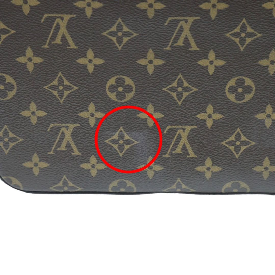 LOUIS VUITTON Shoulder Bag M44020 Monogram canvas Brown noir Shoulder Bag Monogram Neonoe Women Used Authentic