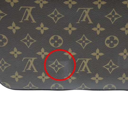 LOUIS VUITTON Shoulder Bag M44020 Monogram canvas Brown noir Shoulder Bag Monogram Neonoe Women Used Authentic