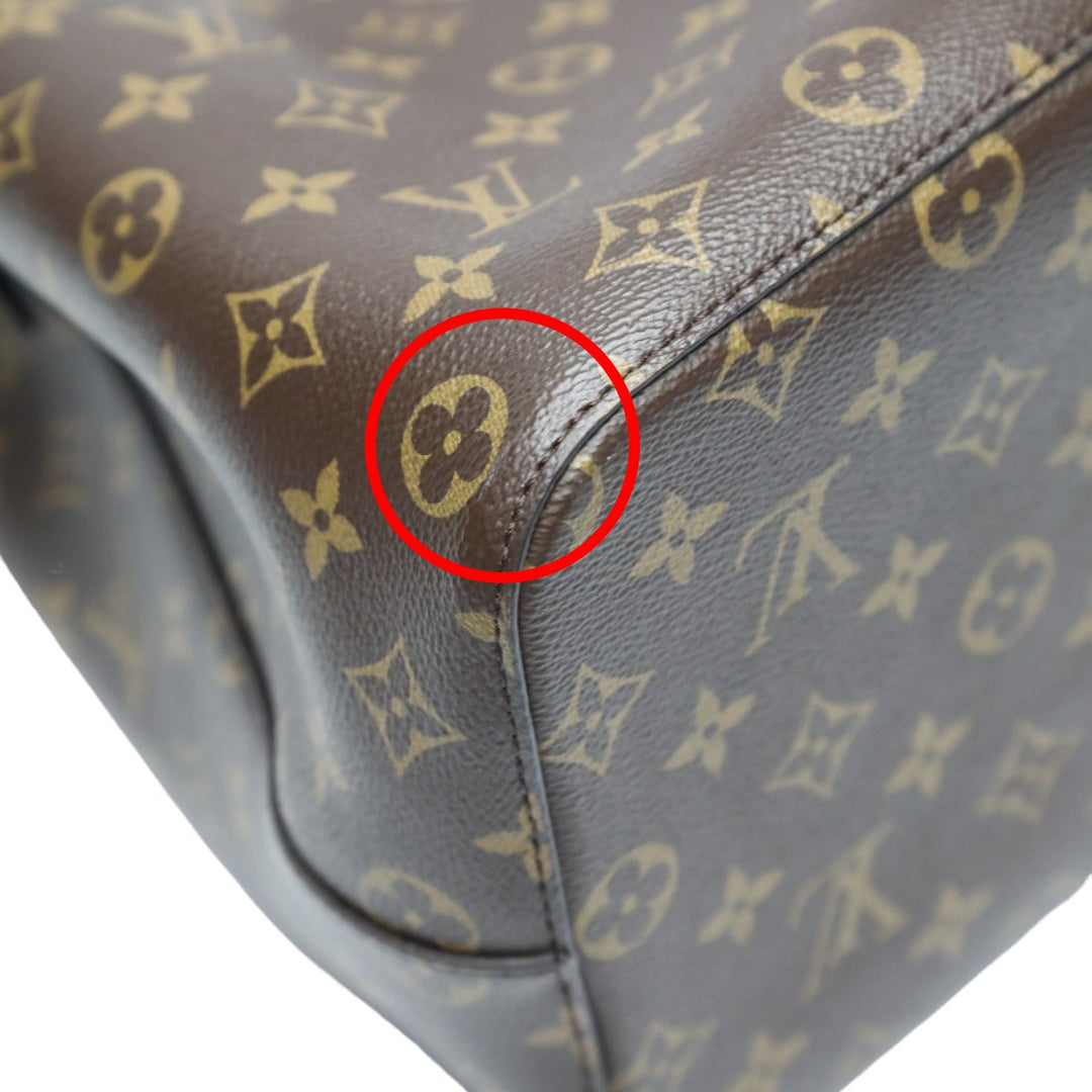 LOUIS VUITTON Shoulder Bag M44020 Monogram canvas Brown noir Shoulder Bag Monogram Neonoe Women Used Authentic