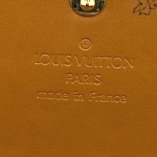 LOUIS VUITTON Long Wallet Purse M85039 leather Camel Zip Around Nomad Portefeuille Sara Women Used Authentic