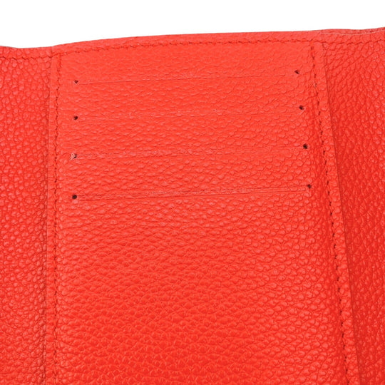 LOUIS VUITTON Tri-fold wallet M67478 Monogram canvas Red Monogram With Coin Pocket