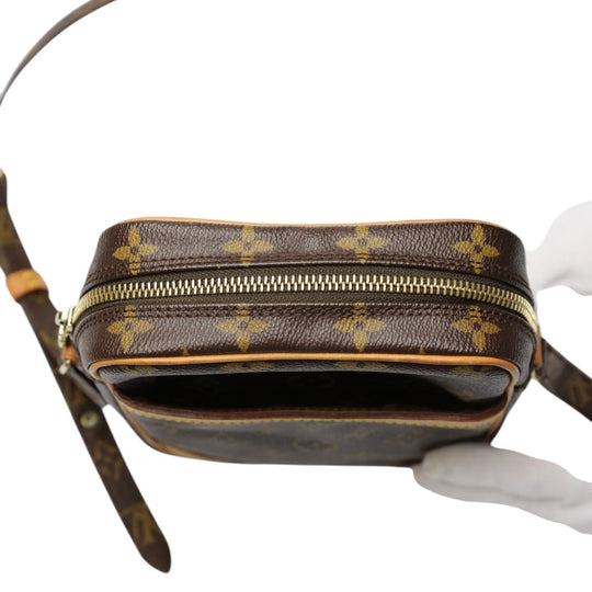 LOUIS VUITTON Shoulder Bag M45266 Monogram canvas Brown Shoulder Bag Monogram Danube Women Used Authentic