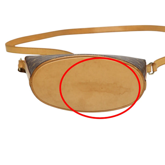 LOUIS VUITTON Shoulder Bag M51290 Monogram canvas, leather Brown Shoulder Bag Monogram Drouot Women Used Authentic