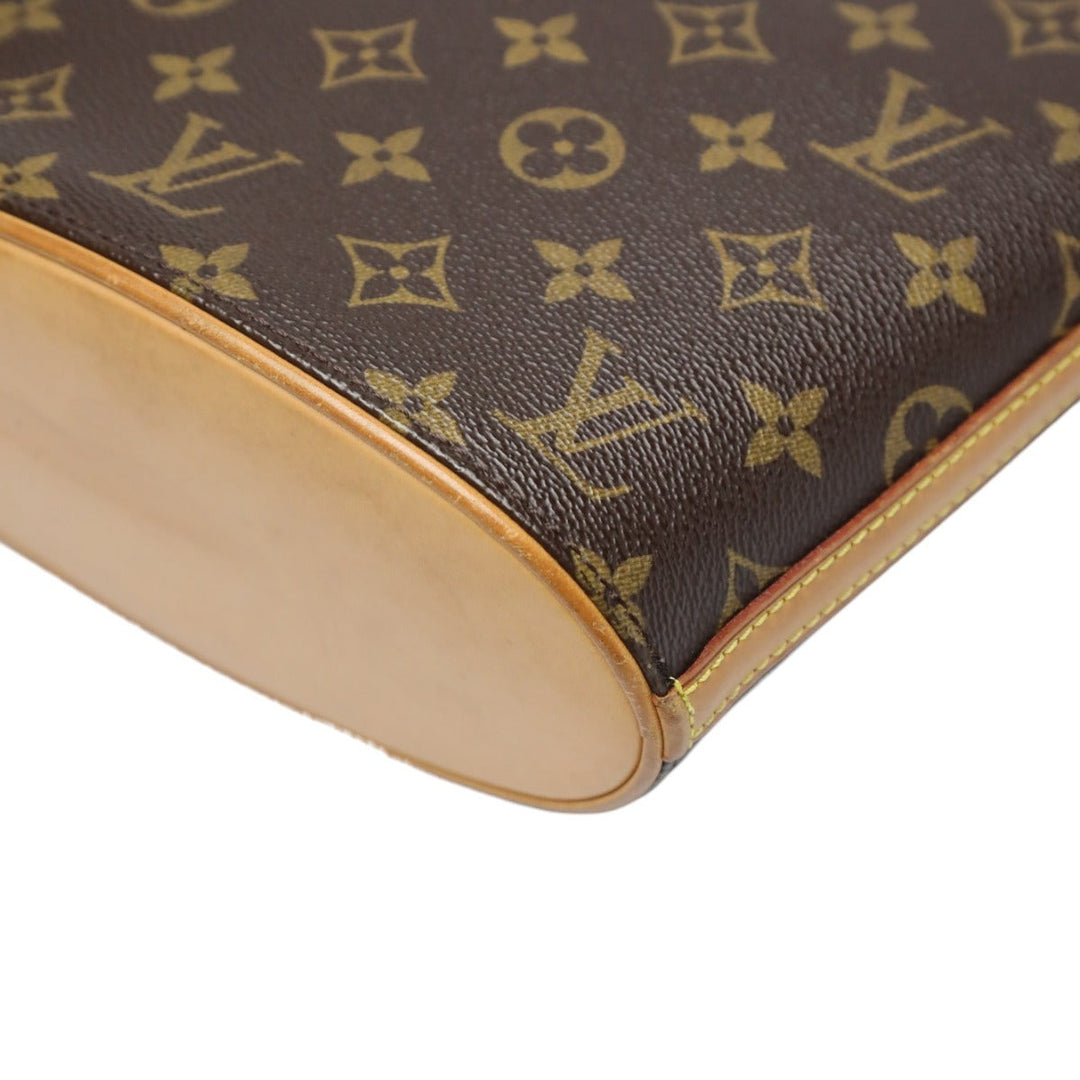 LOUIS VUITTON Shoulder Bag M51290 Monogram canvas, leather Brown Shoulder Bag Monogram Drouot Women Used Authentic