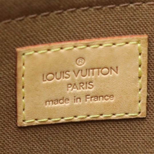 LOUIS VUITTON Handbag M40009 Monogram canvas Brown Handbag Monogram Popan cool Women Used Authentic