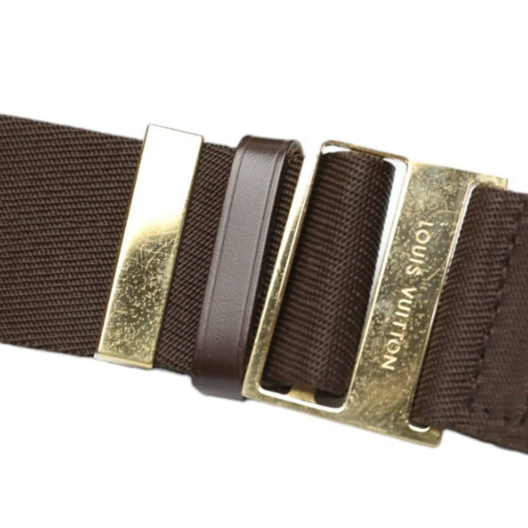LOUIS VUITTON Sling bag N51994 Damier canvas Brown Waist pouch Damier Geronimos unisex(Unisex) Used Authentic