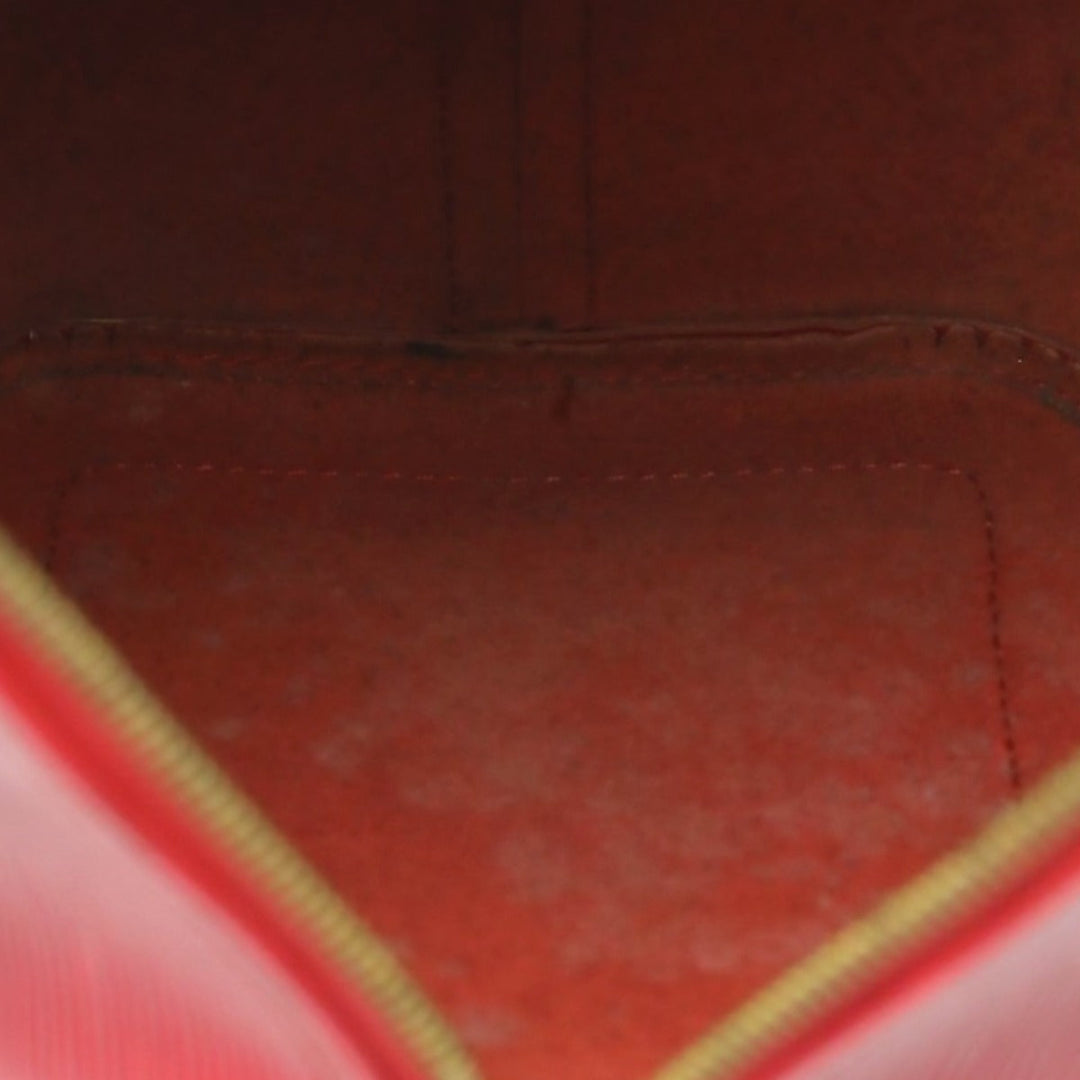 LOUIS VUITTON Handbag M43017 Epi Leather Castarian red Handbag Epi Speedy 25 Women Used Authentic