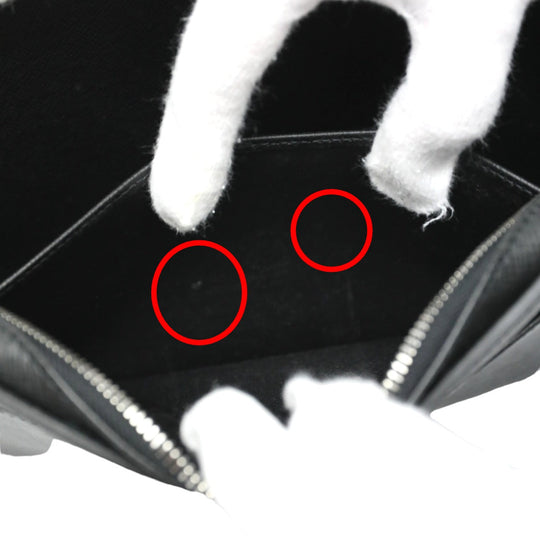 LOUIS VUITTON business bag M30182 Taiga black business bag Taiga Baikal Aldwards mens Used Authentic