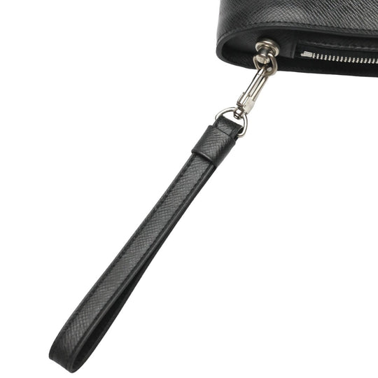 LOUIS VUITTON business bag M30182 Taiga black business bag Taiga Baikal Aldwards mens Used Authentic