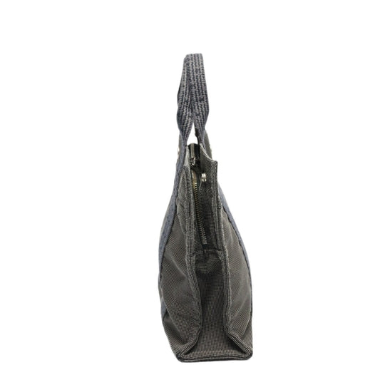HERMES Handbag canvas gray Handbag Fool Toe PM mens(Unisex) Used Authentic