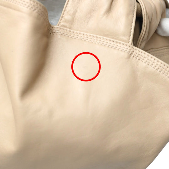 LOEWE Handbag leather pink beige leather Nappa Aire Women Used Authentic