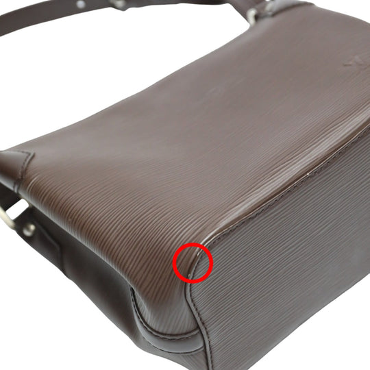 LOUIS VUITTON Tote Bag M5893D Epi Leather Brown mocha Epi Mandala PM Women Used Authentic