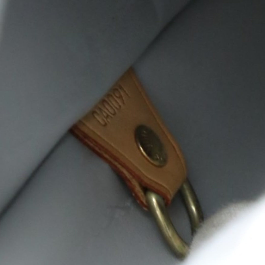 LOUIS VUITTON Tote Bag M91053 Monogram Vernis Silver gray Tote Bag Vernis Houston Women Used Authentic