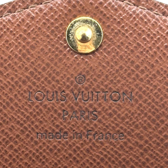 LOUIS VUITTON Long Wallet Purse M60531 Monogram canvas Brown Wallet Monogram Portefeuille Sara unisex(Unisex) Used Authentic
