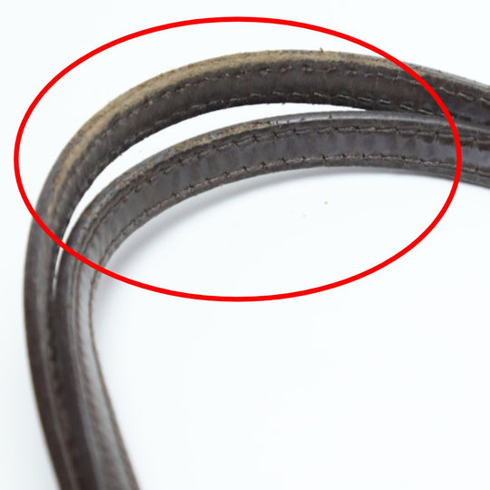 LOUIS VUITTON Tote Bag N51105 Damier canvas, leather Brown Shoulder Damier Neverfull MM Women Used Authentic