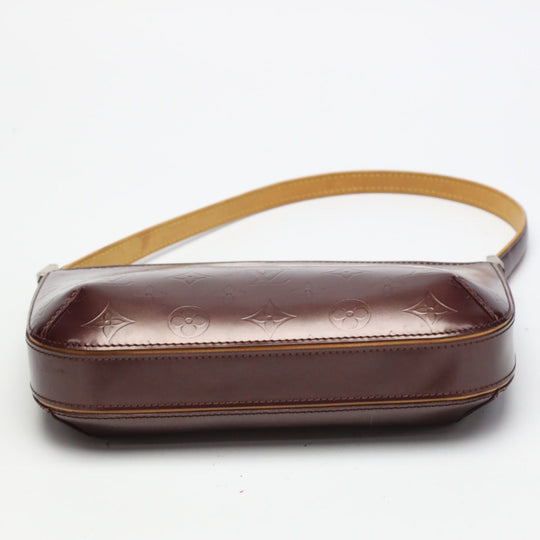 LOUIS VUITTON Handbag M55146 leather Viole Mini bag Monogram mat Faula Women Used Authentic