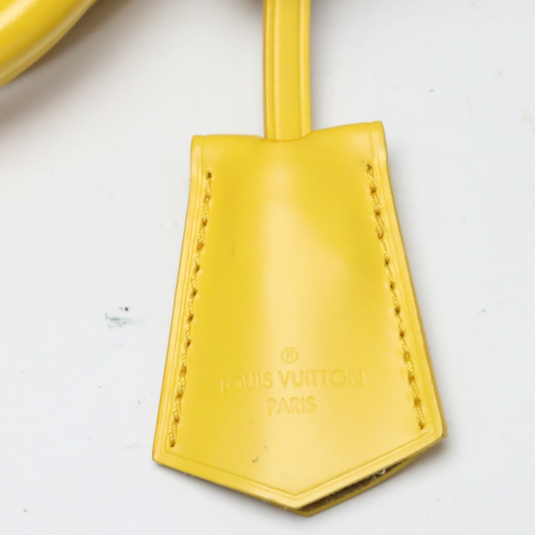 LOUIS VUITTON Handbag M40619 Epi Leather citron Handbag Epi Alma Women Used Authentic
